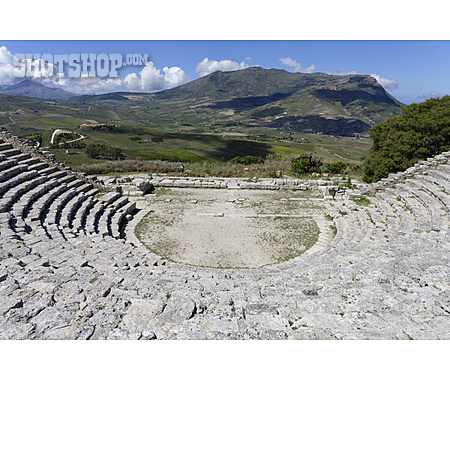 
                Theater, Griechisch, Segesta                   