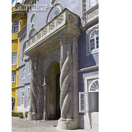 
                Palast, Portal, Sintra, Palacio Nacional Da Pena                   