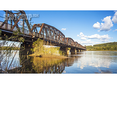 
                Eisenbahnbrücke, Fraser River                   