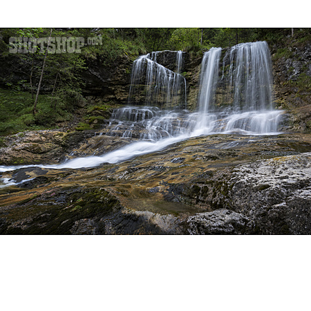 
                Wasserfall, Weißbachfälle                   
