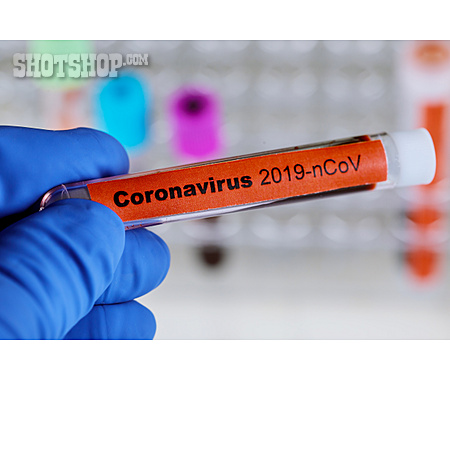 
                Laboruntersuchung, Blutprobe, Coronavirus                   