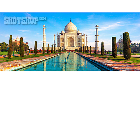
                Mausoleum, Taj Mahal                   
