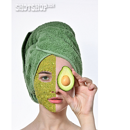 
                Hautpflege, Avocado, Gesichtsmaske                   