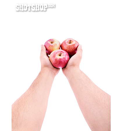 
                Apfel, Handvoll                   