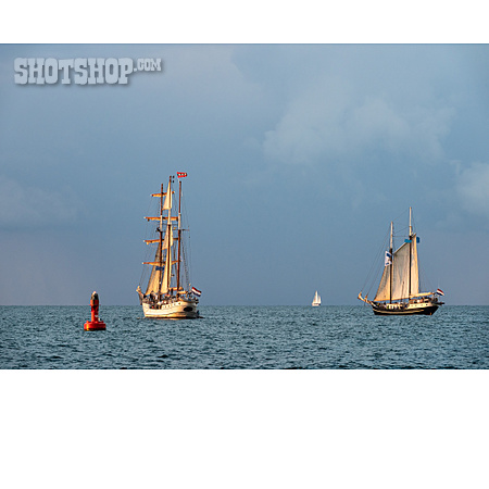 
                Segelschiff, Windjammer, Hanse Sail                   