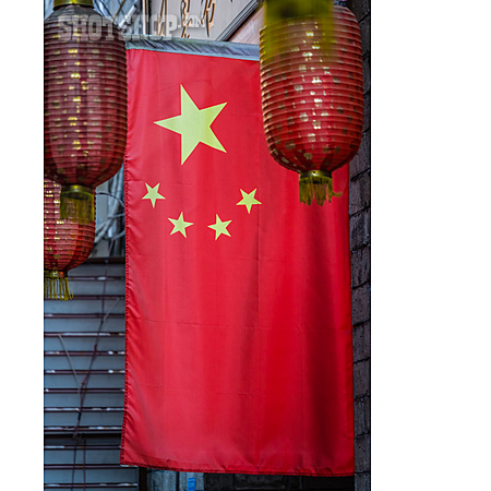 
                Flagge, China                   