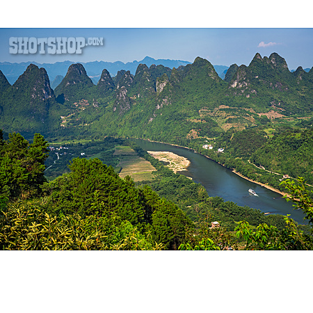 
                Fluss, Berge, Xianggong                   