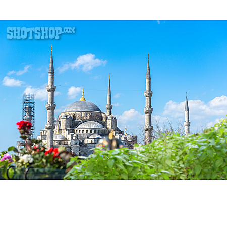 
                Sultan-ahmed-moschee, Istanbul, Blaue Moschee                   