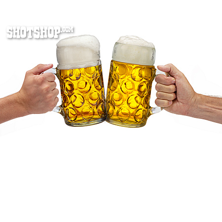 
                Bier, Anstoßen, Prost                   