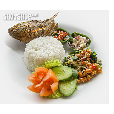 
                Mittagessen, Indonesische Küche                   