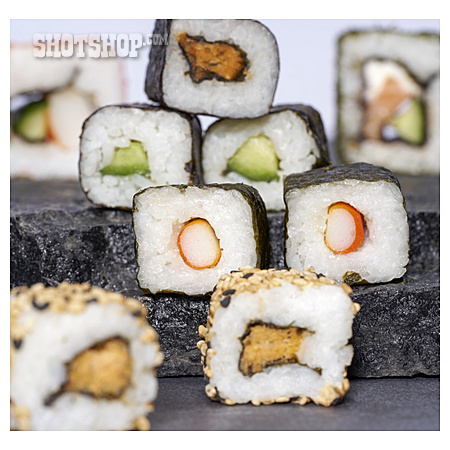 
                Sushi, Sushirolle                   