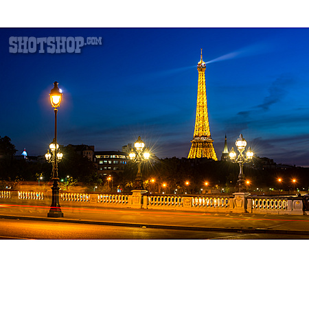 
                Paris, Eiffelturm, Pont Alexandre Iii                   
