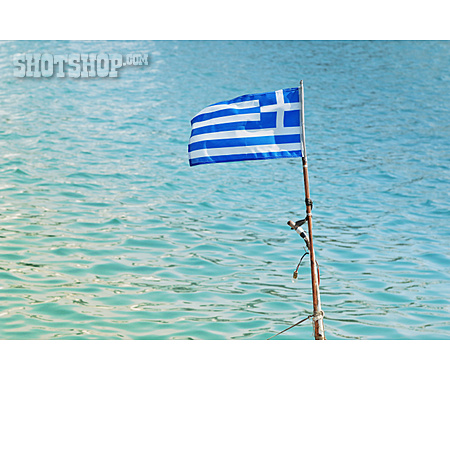 
                Griechenland, Nationalflagge                   