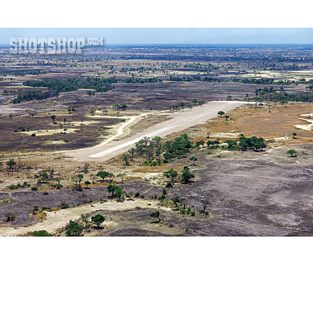 
                Landebahn, Botswana                   