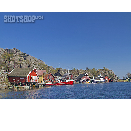 
                Bootshäuser, Rogaland, Rekefjord                   