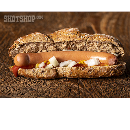
                Hotdog, Brühwurst                   