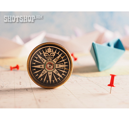 
                Kompass, Navigation, Schiffsreise                   