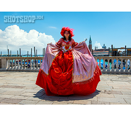 
                Karneval, Kostüm, Venezianisch                   
