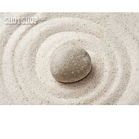 
                Sand, Stein, Harmonie, Minimalismus                   