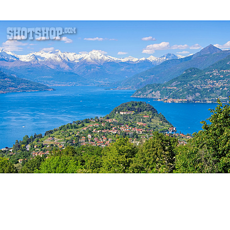 
                Alpen, Italien, Lombardei, Comer See                   