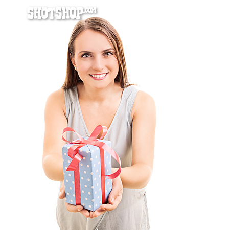 
                Geschenk, Geschenkkarton, Schenken, Geben, Eingepackt                   