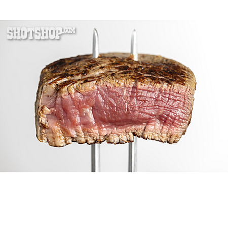 
                Steak, Fleischgabel, Rinderfilet, Hüftsteak                   