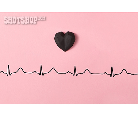 
                Herzschlag, Frequenz, Herzspannungskurve                   