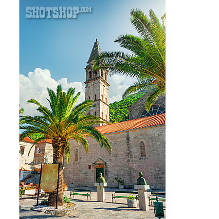 
                Montenegro, Perast, St. Mark's Church                   