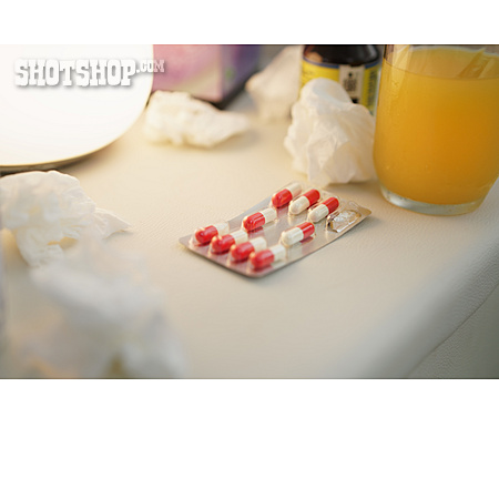 
                Tabletten, Erkältung, Grippe                   