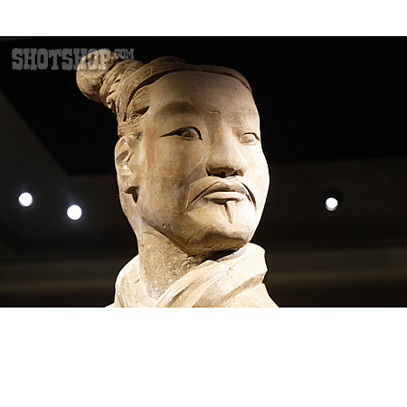
                Bogenschütze, Mausoleum Qin Shihuangdis, Terrakotta-armee                   