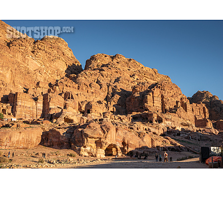 
                Petra, Jordanien, Ruinenstätte                   