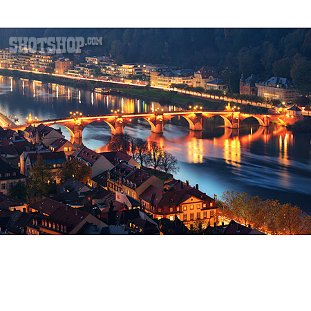 
                Heidelberg, Neckar, Alte Brücke                   