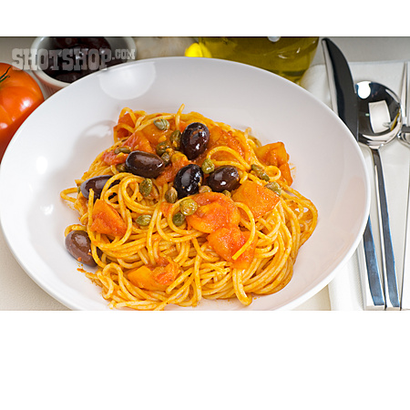 
                Spaghetti, Italienische Küche, Vegan                   