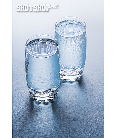 
                Mineralwasser, Wasserglas, Stilles Wasser                   