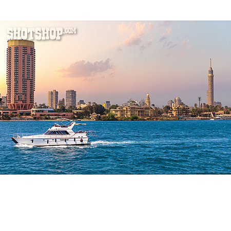 
                Yacht, Nil, Kairo                   