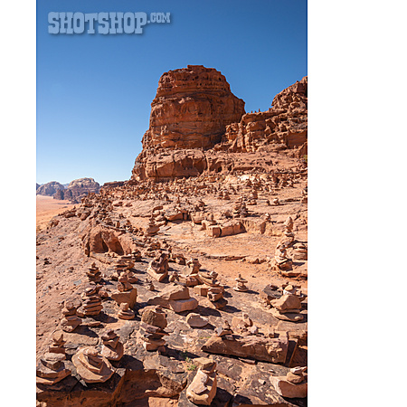 
                Wüste, Jordanien, Wadi Rum                   