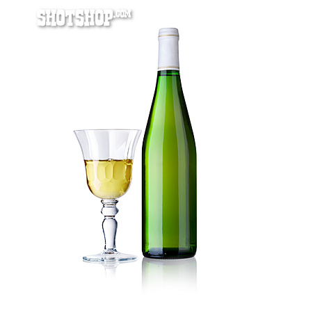 
                Weinglas, Weißwein                   
