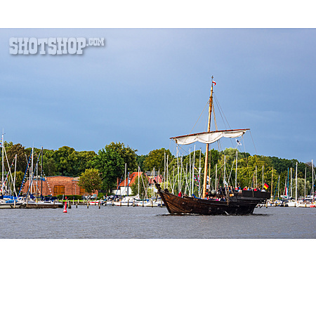 
                Segelschiff, Windjammer, Hansekogge                   