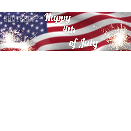 
                Usa, Unabhängigkeitstag, Happy 4th Of July                   