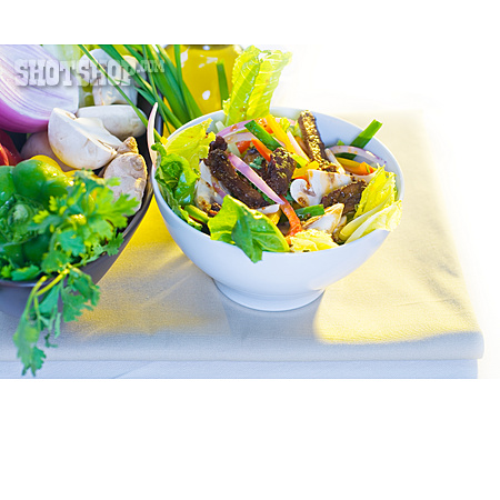 
                Salat, Mittagessen, Low-carb                   