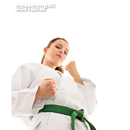 
                Kampfsport, Kampfbereit, Taekwondo                   