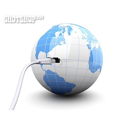 
                Weltweit, Ethernet, Datenstrom                   