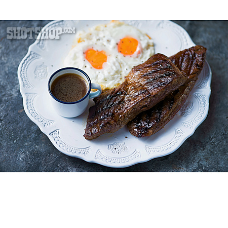 
                Frühstück, Steak, Spiegelei                   
