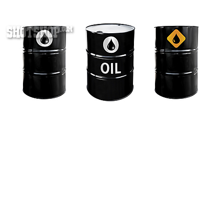 
                Brennstoff, Erdöl, ölfass                   