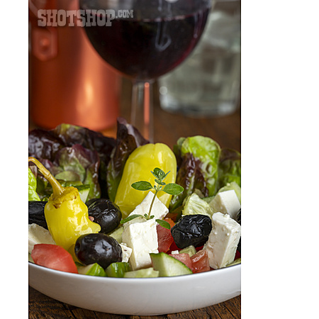 
                Salat, Griechischer Salat, Vorspeise                   