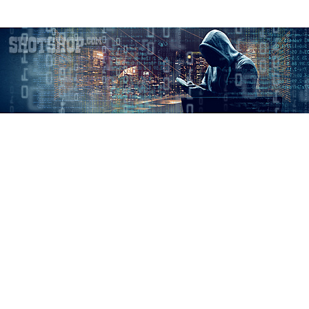
                Hacker, Computerkriminalität, Datendiebstahl, Cybercrime                   