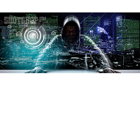 
                Hacker, Computerkriminalität, Hacking, Cybercrime                   