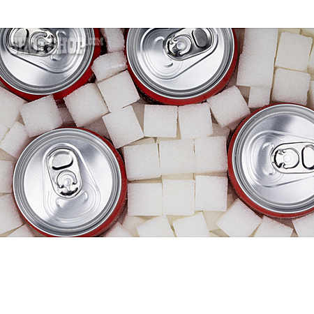 
                Zuckerwürfel, Getränkedose, Softdrink, Coca-cola                   