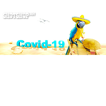 
                Verreisen, Strandurlaub, Covid-19, Corona                   