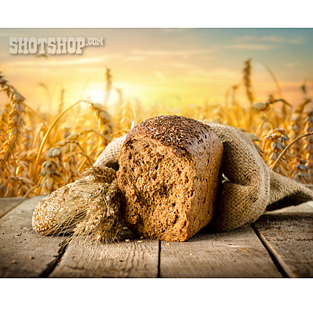 
                Brot, Getreideprodukt, Weizenbrot                   
